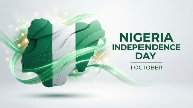 Nigeria independence day celebration design