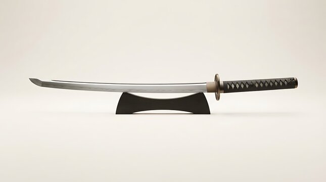 sword on white background
