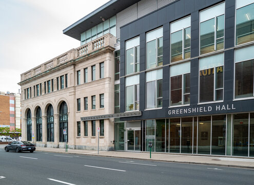 GreenShield Hall, unveiled in May 2026 as GreenShield Canada's $2.5M partnership with the University of Windsor to expand mental health and primary care access. July 2026.