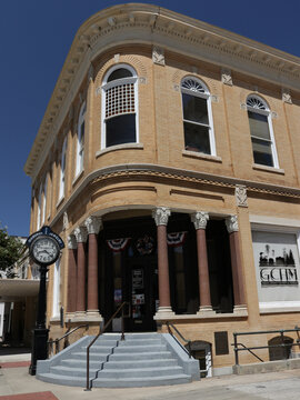 Longview TX - August 16, 2026: Historic Gregg County Museum Located in Downtown Longview TX