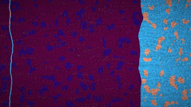 Abstract procedural background generated with JavaScript, featuring vertical wavy bands and a textured, speckled noise overlay. A unique, generative digital art design ideal for creative projects, 8K