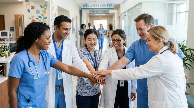 Healthcare Professionals Unite in a Collaborative Spirit