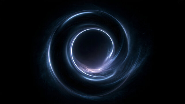 Black Hole Singularity with Glowing Cosmic Vortex in Space