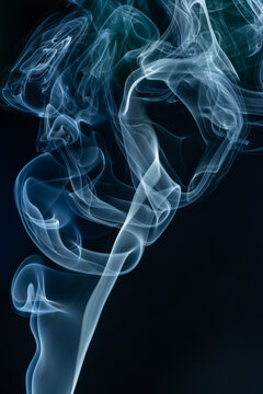 Smoke Showing Laminar And Turbulent Flow
