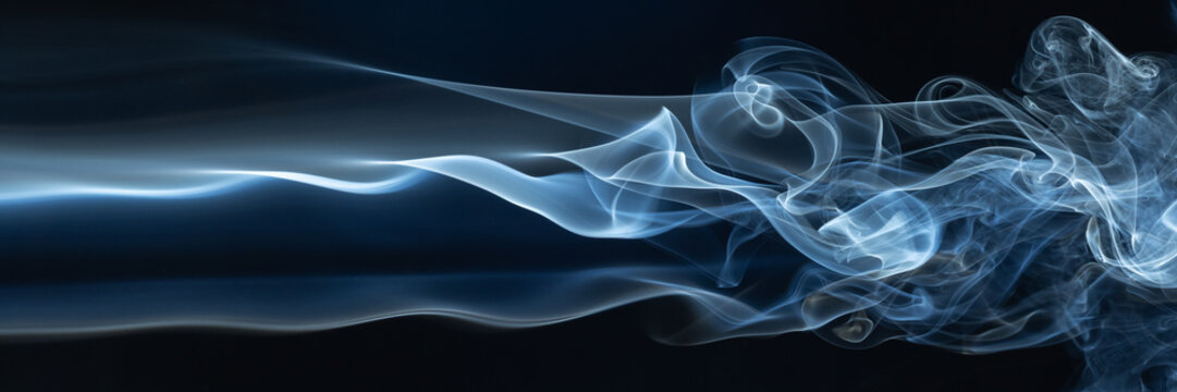 Smoke Showing Laminar And Turbulent Flow