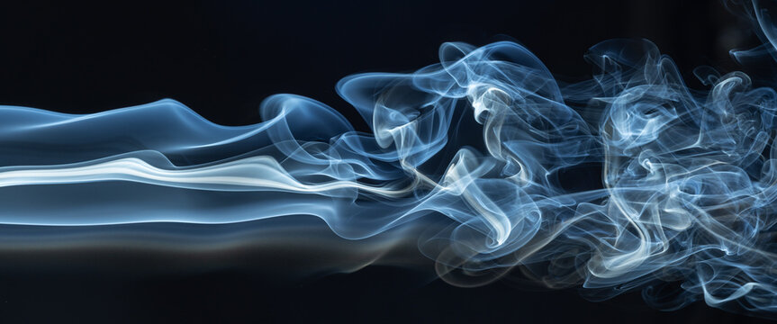 Smoke Showing Laminar And Turbulent Flow