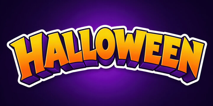 halloween text effect