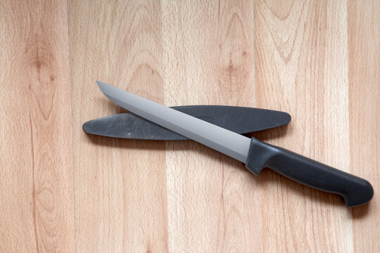 Knife and Slate Sharpening Stone