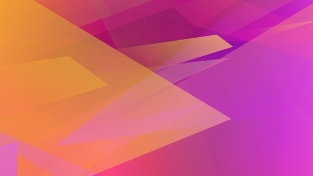 Modern Polygonal Background with Dynamic Orange Pink Purple Gradient