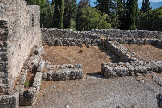Ancient Ruins of Necromanteion of Acheron, Epirus, Greece