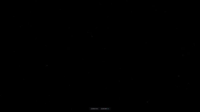 Abstract Geometric Shape Dissolves into Darkness