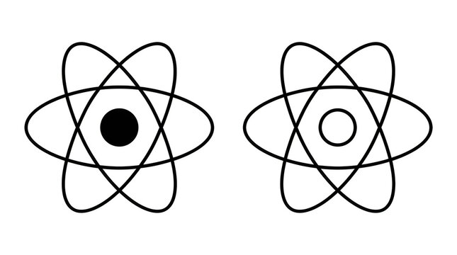 Simple atomic structure bohr model diagram