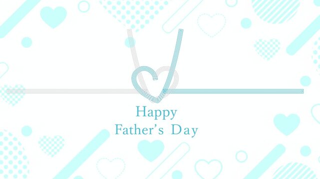Happy Father's Day Greeting Card Design 4K