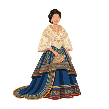 Filipiniana Dress Images – Browse 417 Stock Photos, Vectors, and Video