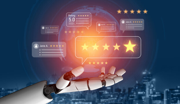 AI enhances customer review and rating system by analyzing review, rating, and customer feedback for deeper trust insights Vouch