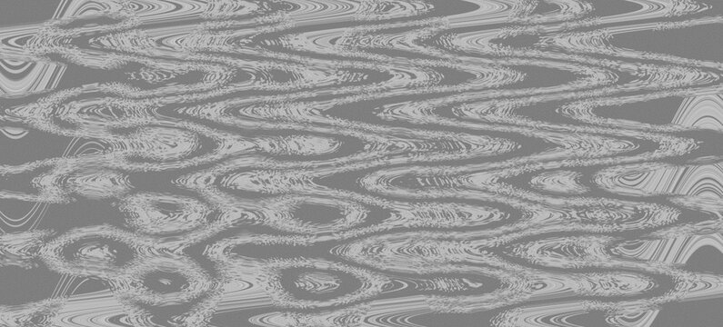 Abstract Grey Wavy Distorted Texture