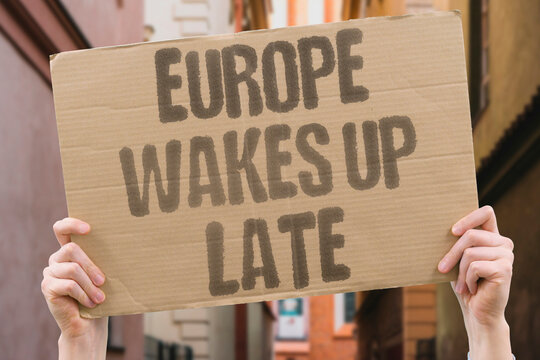 "Europe wakes up late" Regional policymakers realize semiconductor independence requires urgent investment and decade-long build-out. URGENCY. TIMELINE. REGRET. MOBILIZATION.
