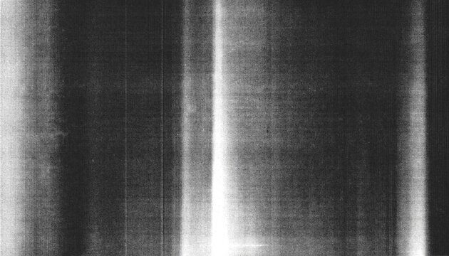 Scan texture xerox photocopy glitch overlay with vertical stripe distortion noise, retro copy effect for vintage design project