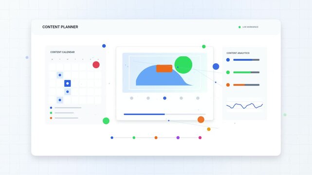 Digital Content Planner and Marketing Analytics Dashboard