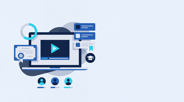 Online course with progress tracking and certification