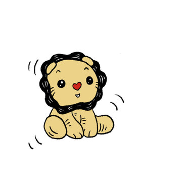 Cute Lion
