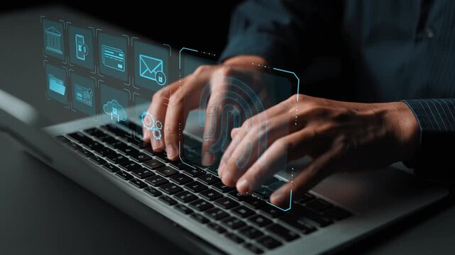 System for safeguarding digital identity using fingerprint authentication, encryption, and secure access protocols across cloud, device, and personal data environments Marrow