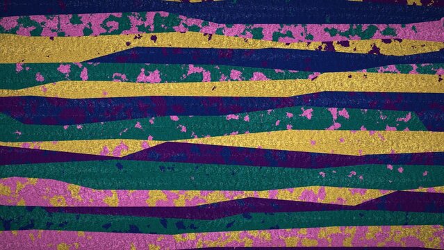 High-resolution 8K abstract procedural image generated with JavaScript. This unique digital background features horizontal, jagged wavy bands layered with a heavily textured, speckled noise and grunge