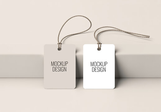 Product Tag Mockup
