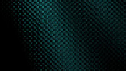 Fototapeta premium Abstract elegant glassmorphism with teal tiny glass texture on dark background