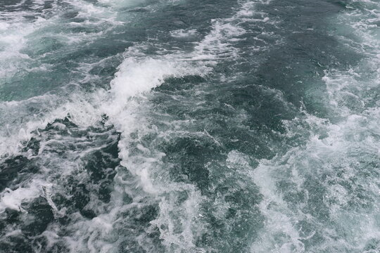 Waves of the sea.