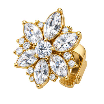 diamond ring with diamonds
