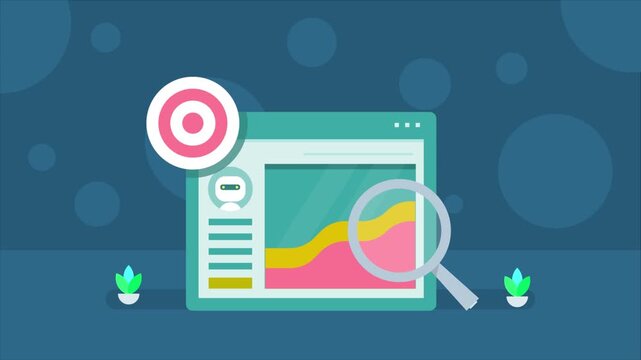 AI powered analytics tool analyzes customer data to create an ideal buyer persona, helping business define their target audience for advertising campaigns.