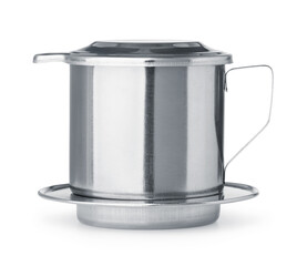 Plakat Traditional Vietnamese stainless steel coffee filter phin