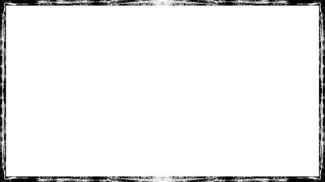 black and white frame