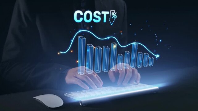 Cost reduction and cost saving through digital transformation, business cost optimization, operational cost reduction, financial savings, and resource efficiency strategies for business success. Elide
