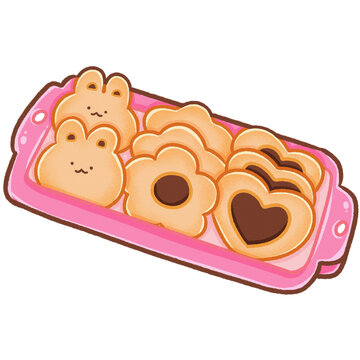 Cute Assorted Cookies with Fun Shapes