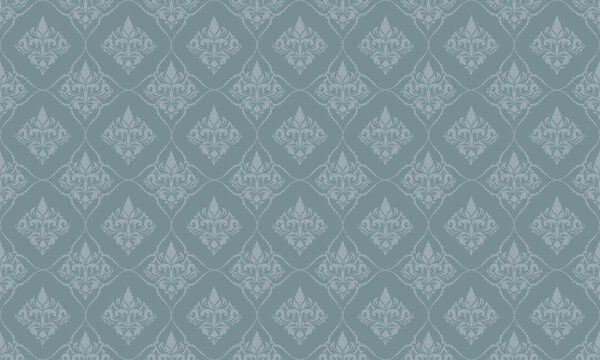 seamless damask pattern