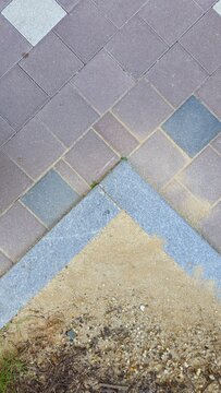 Ground, stone, soil, plants, road, walkway