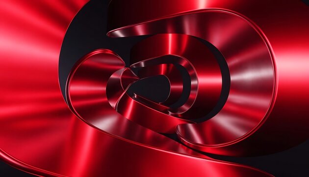 Close-up of car brake disc and caliper assembly on red background