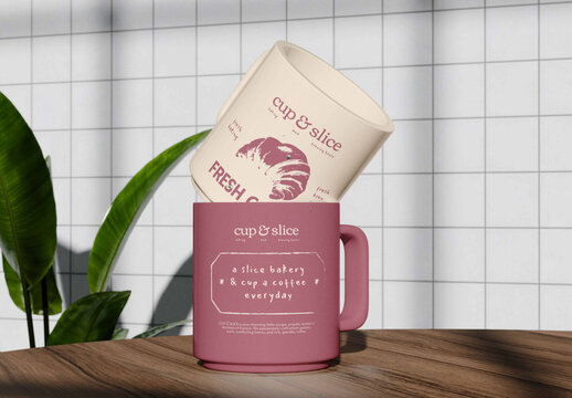 Ceramic Mug Mockup
