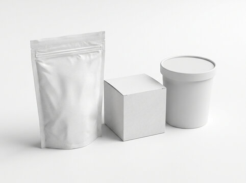 Blank Product Mockup Collection &ndash; Packaging, Apparel, Bottle, Pouch, Box and Food Product Mockups 83