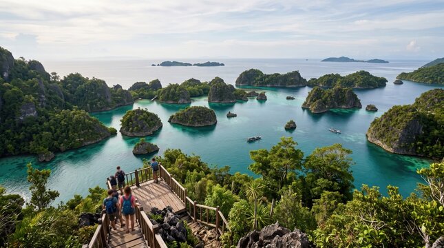 Piaynemo island, Raja Ampat, Southwest Papua, Indonesia