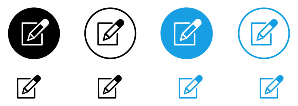 edit pen icon for document writing