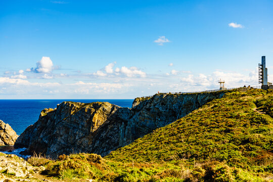 Coast at the Cabo de Penas in Asturias, Spain
