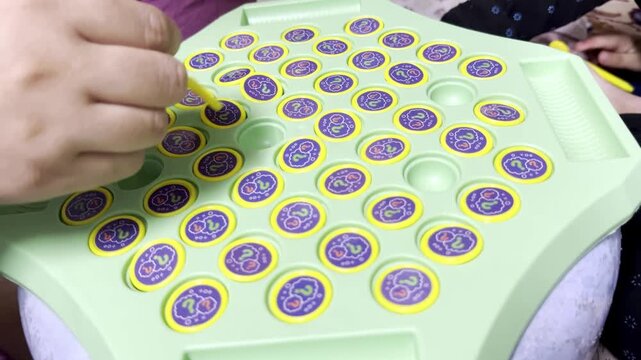 Indoor Memory Puzzle Matching Game for Kids and Adults Featuring Colorful Cards, Family Fun, Brain Training and Home Entertainment