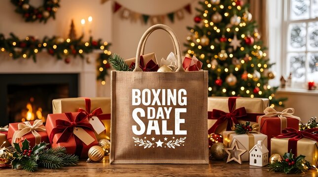 Celebrate the joy of boxing day with incredible sales and festive holiday cheer