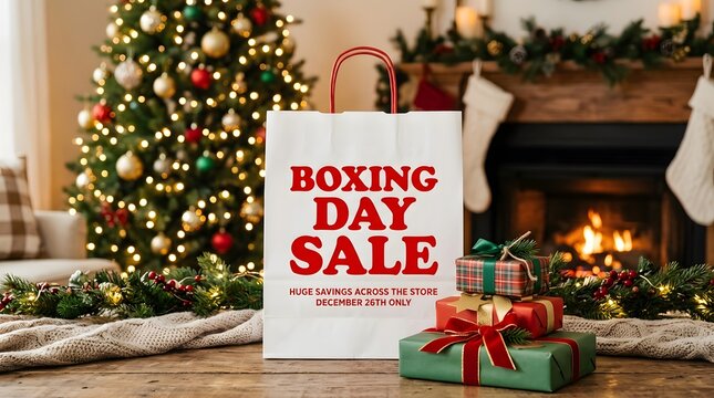 Celebrate the joy of boxing day with incredible sales and festive cheer making it a memorable occasion