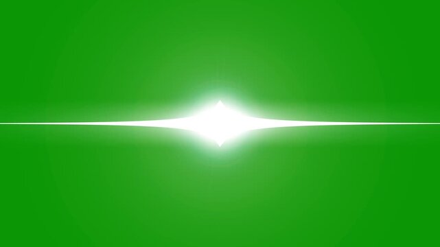 Tv turned on and off static, lights overlays fire truck with flashing lights, vintage switch on off television concept animation, camera move in light burst on green screen. 4k video