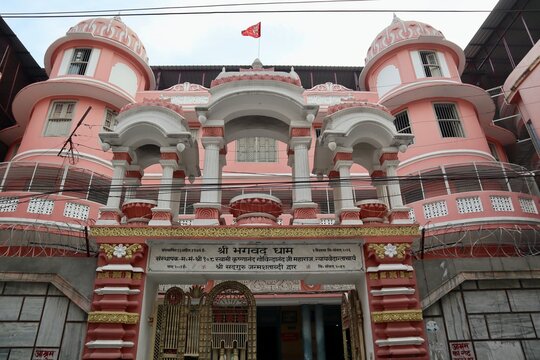 インド　ハリドワール　ヒンドゥー寺院