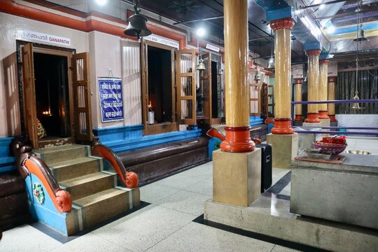 インド　ハリドワール　ヒンドゥー教の寺院